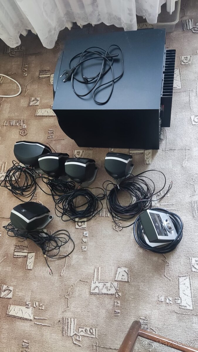 sestava 5+1 Logitech Z-5500 - 500W, THX, DTS