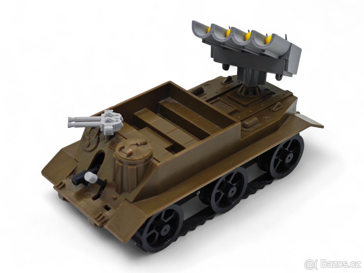 Raketomet pro retro igra transporter 3d tisk