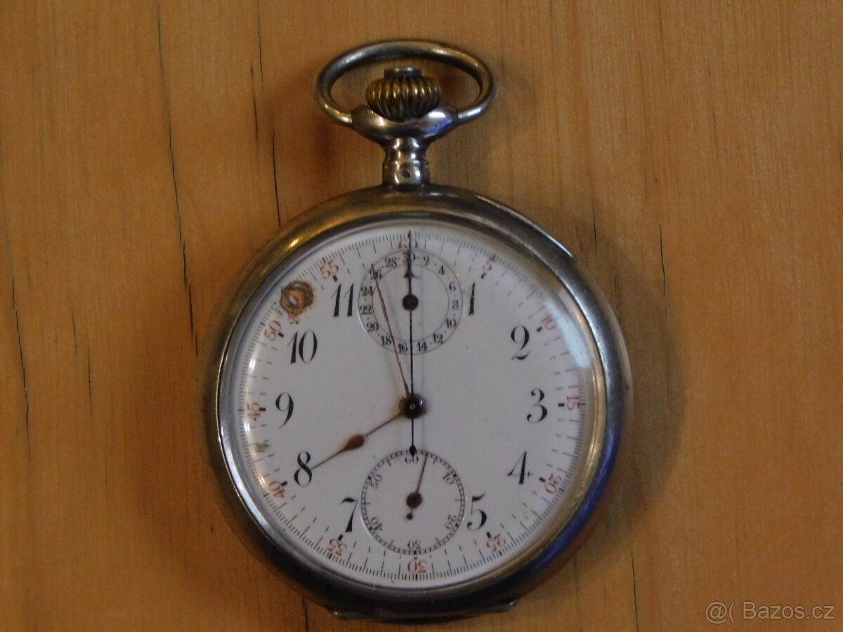 Starožitné kapesní hodinky s Chronographem