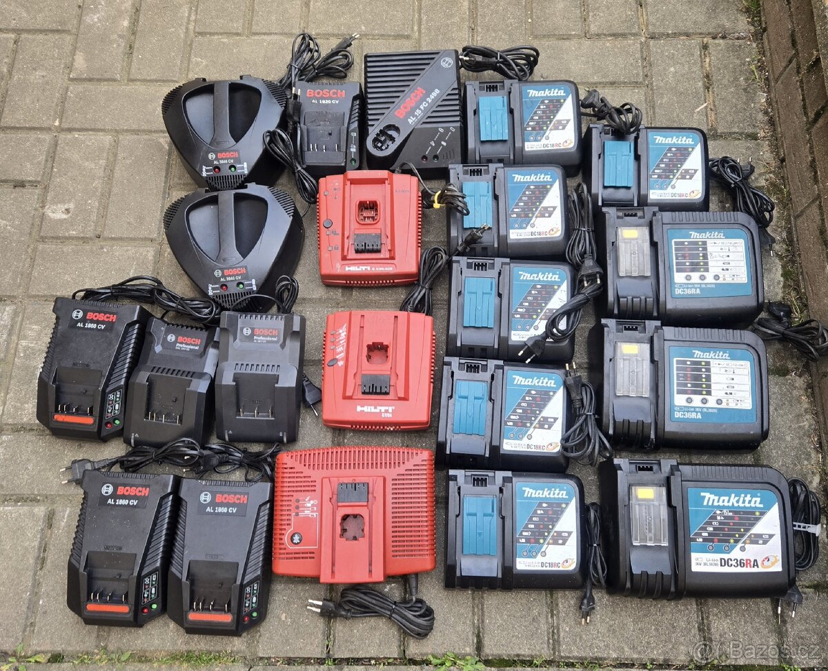 Nabíječky na aku nářadí originál