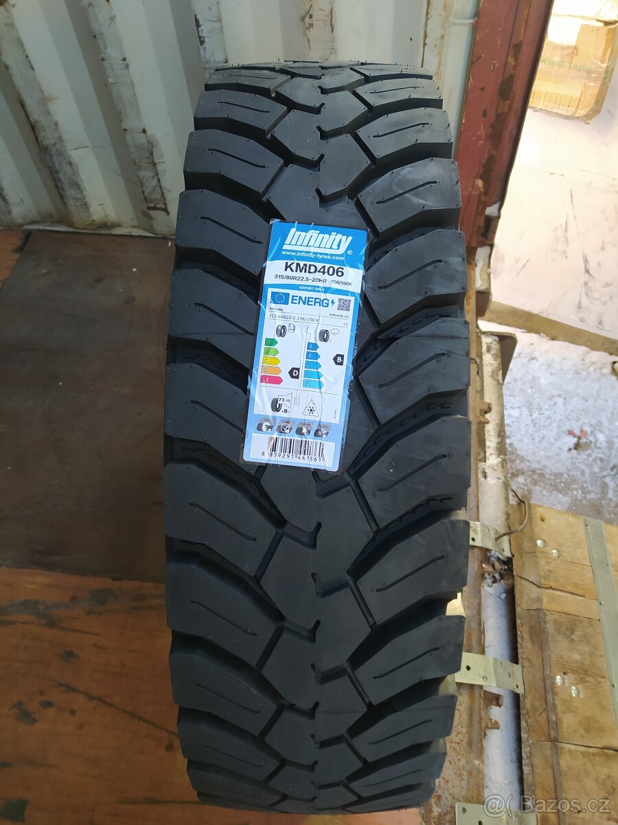 315/80 r22,5 Záběrové 315/80 r22,5 Infinity