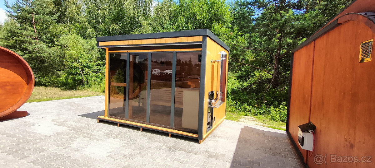 Sauna Kostka M4 s odpočívárnou