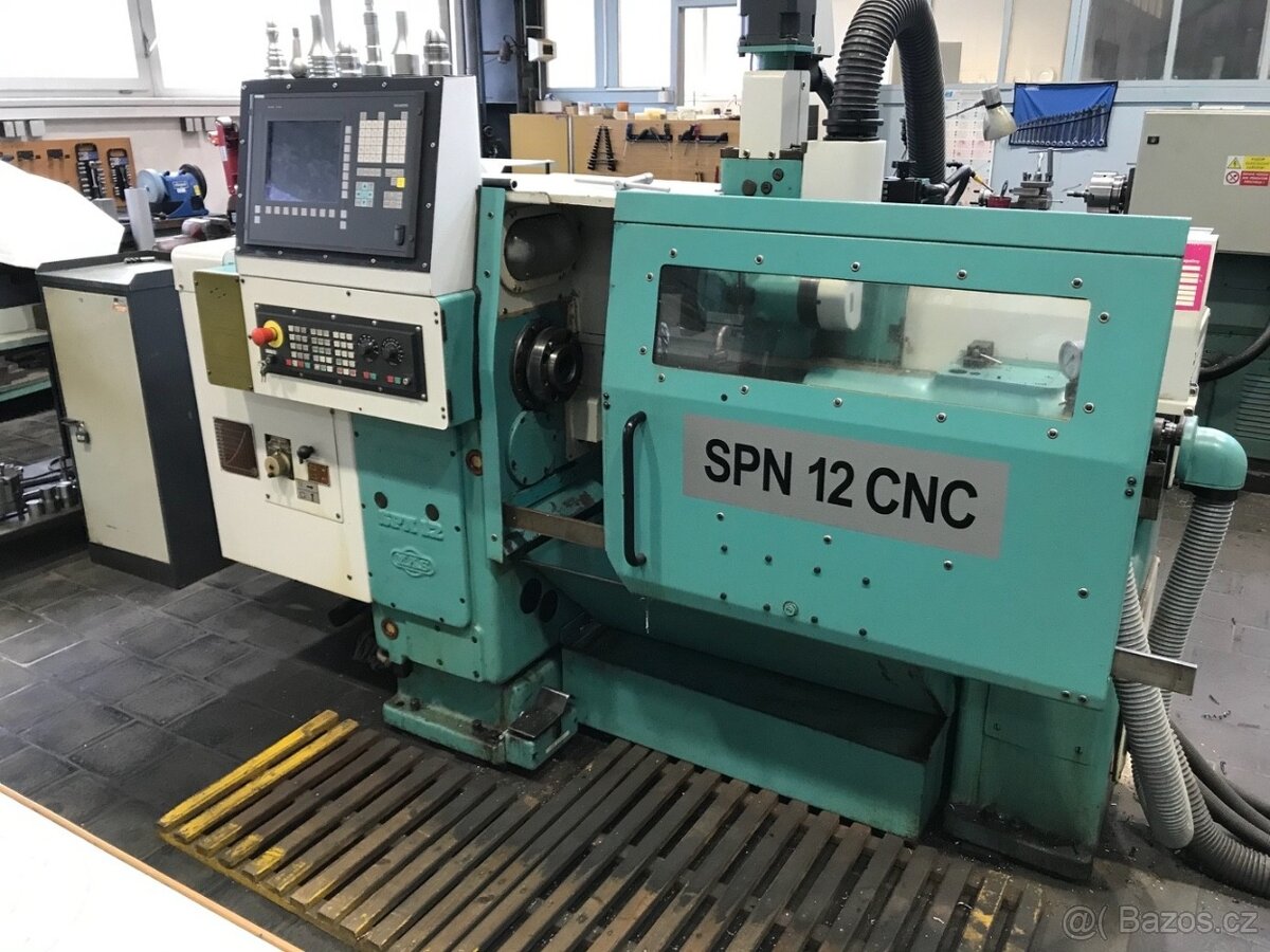 Soustruh SPN 12 CNC (systém Sinumerik 810 D)