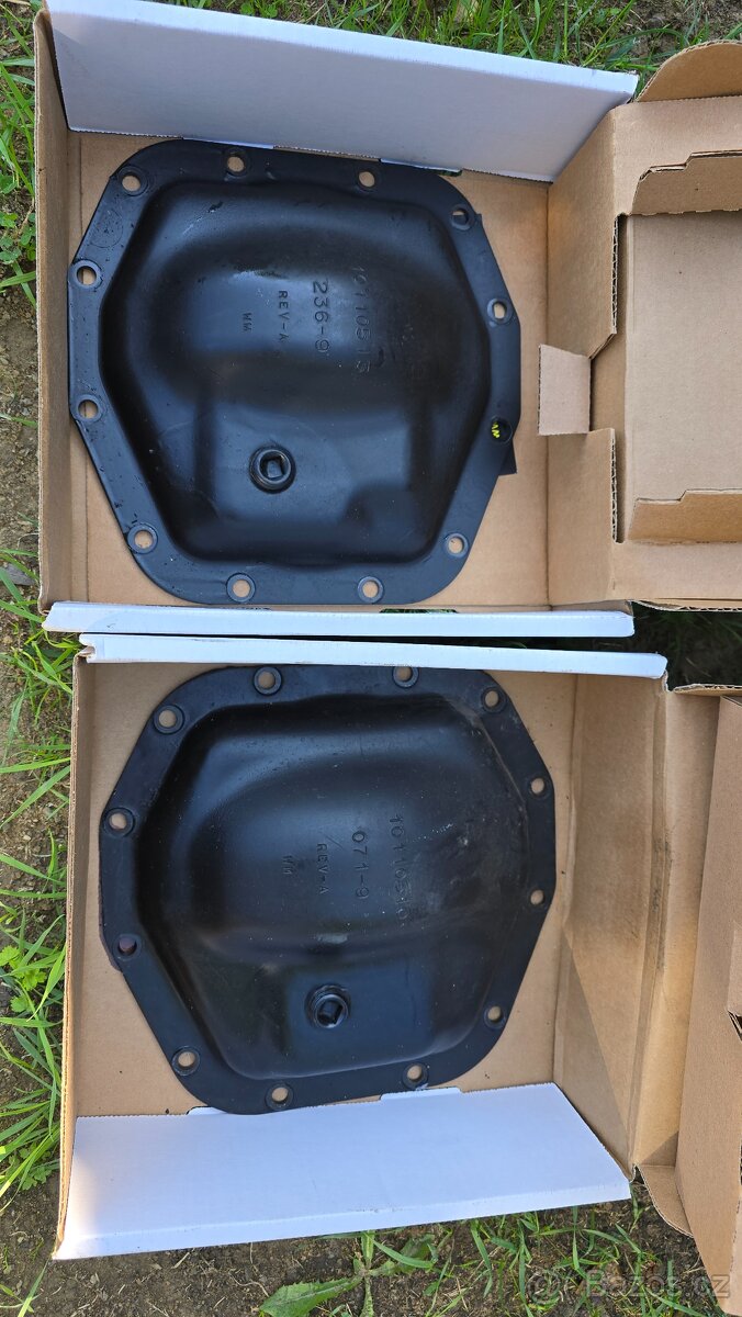 Jeep Wrangler JL kryt diferencialu
