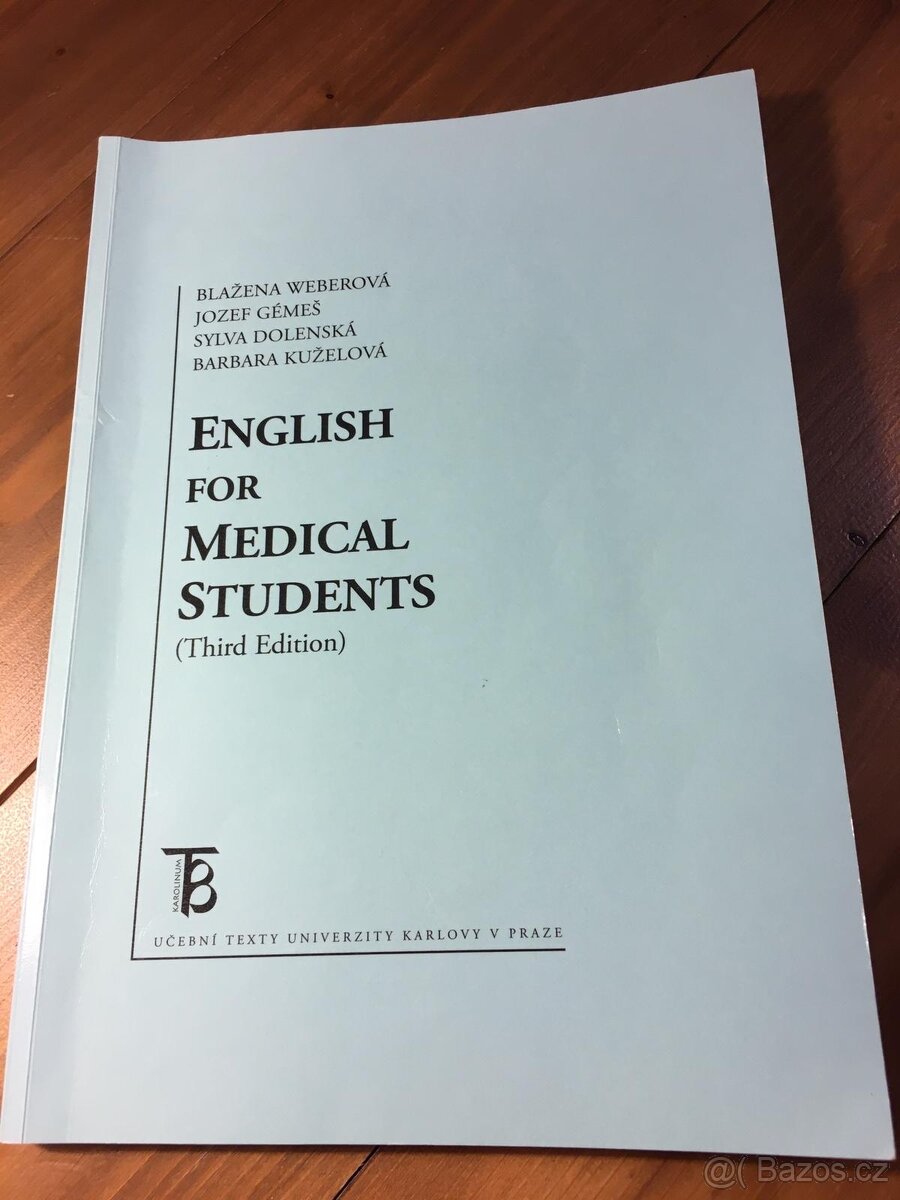 English for medical students Weberová