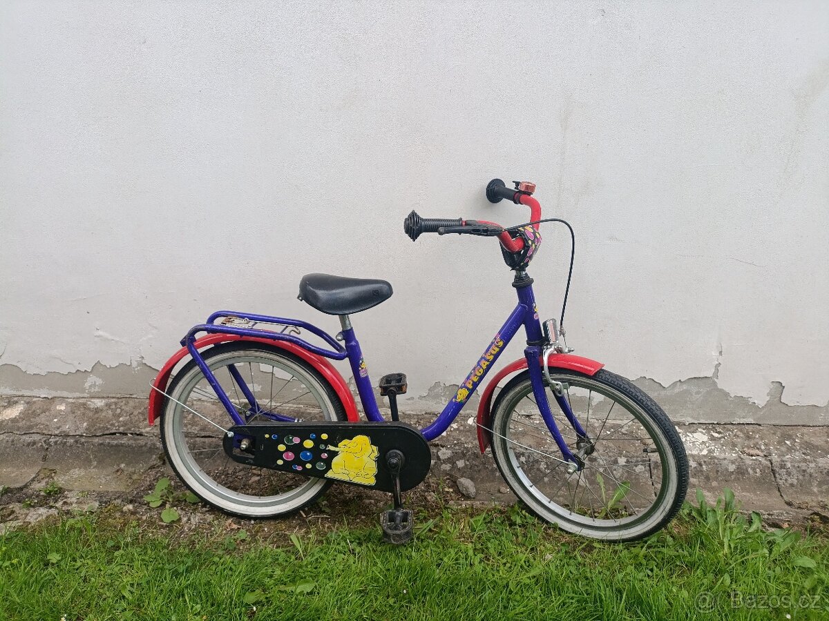 Prodám dětské kolo. 18x1,75 Dívčí. Solidní výbava. Pozor sle