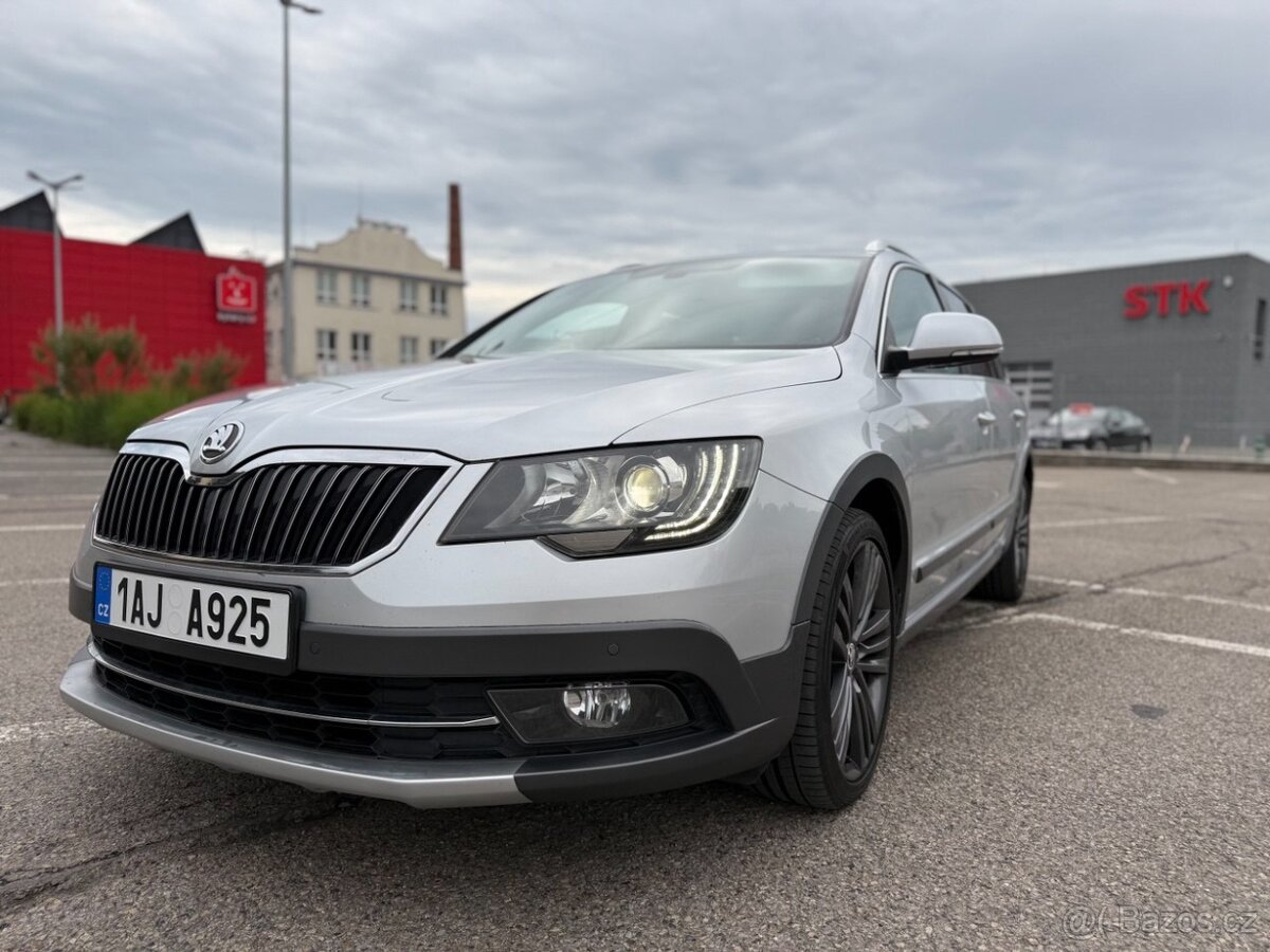 Škoda Superb, 2.0TDI 125KW Elegance SCOUT 4x4 2014 Tažné
