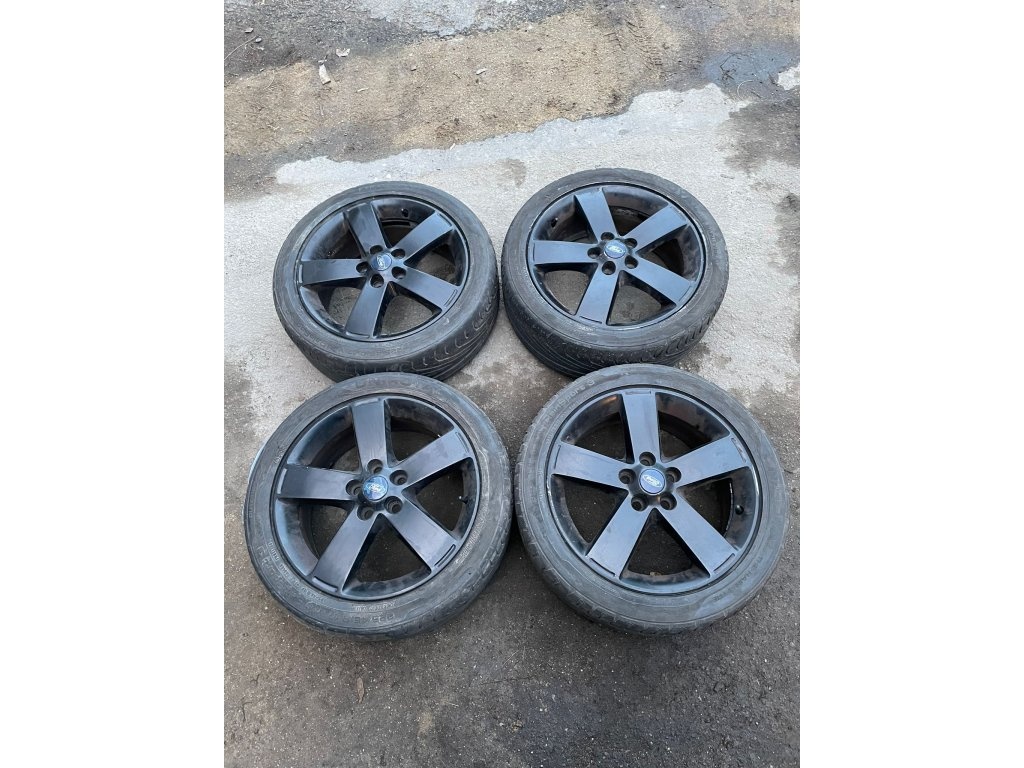 ALU disky Ford černé 5x108 R17 s letními pneu 225/45 R17