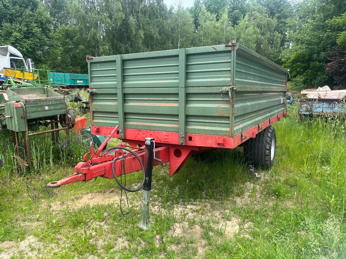 Traktorový návěs KRONE - 5 tun s TP