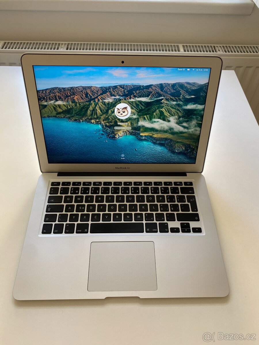 Macbook Air 13.3"/I5 1.8HZ/8GB RAM/128GB SSD/CZ klávesnice