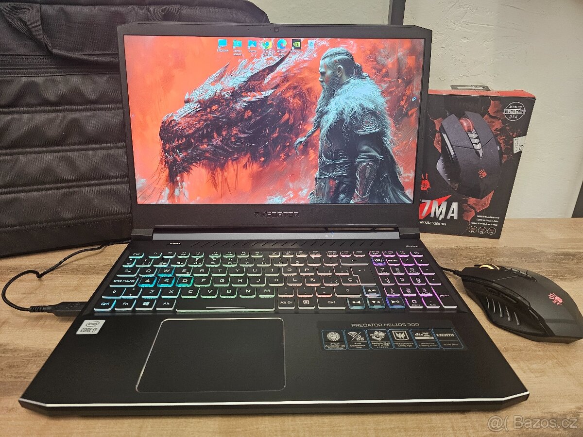Acer Predator / i7-10750h / 16gb ram / rtx 3070 8gb / 512gb