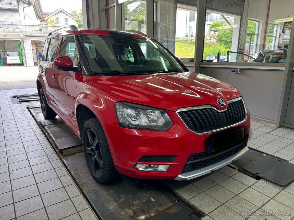 Škoda Yeti 4x4 2015 TDi 81 kw
