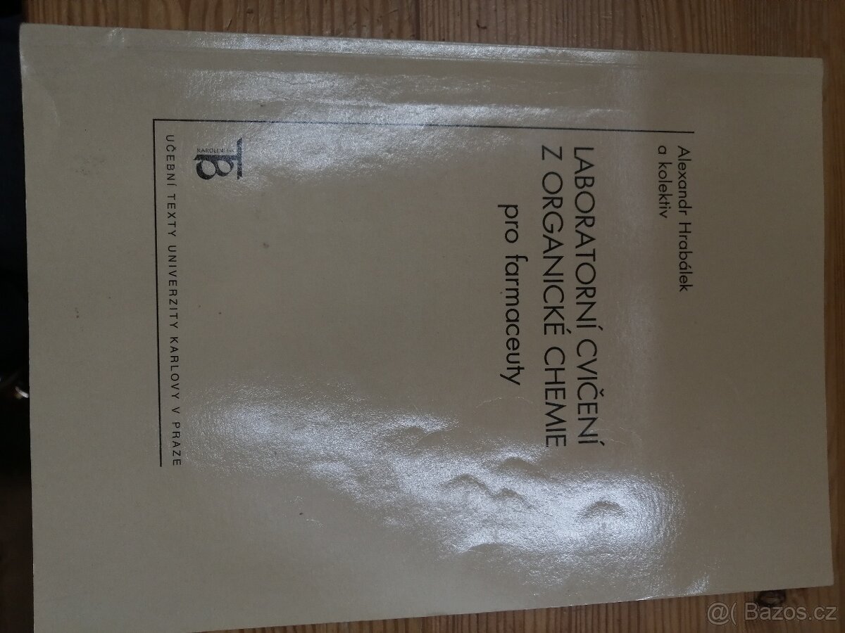 Laboratorní cvičení z organické chemie pro farmaceuty