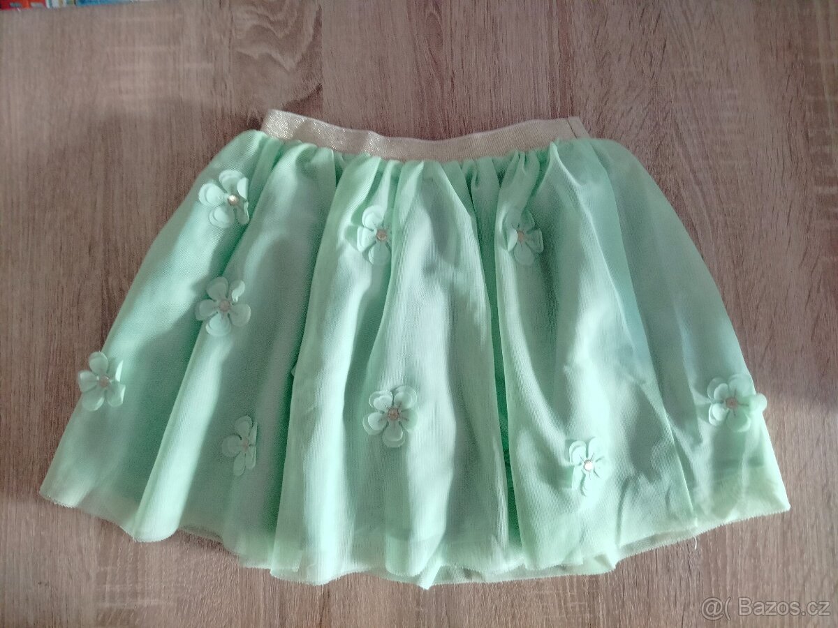 Dívčí tylová sukně H&M, vel. 104