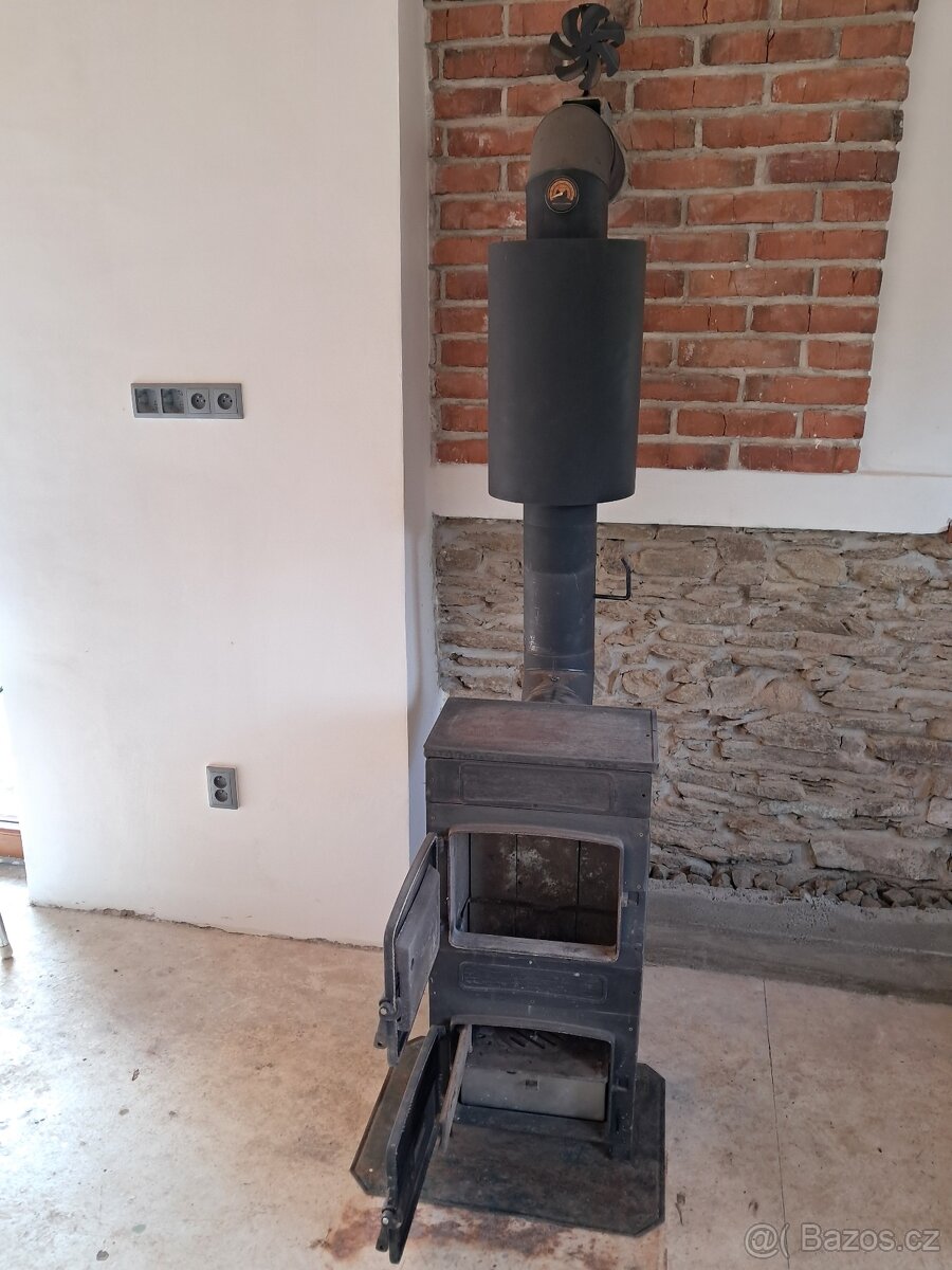Krbová kamna se vzduchovým výměníkem