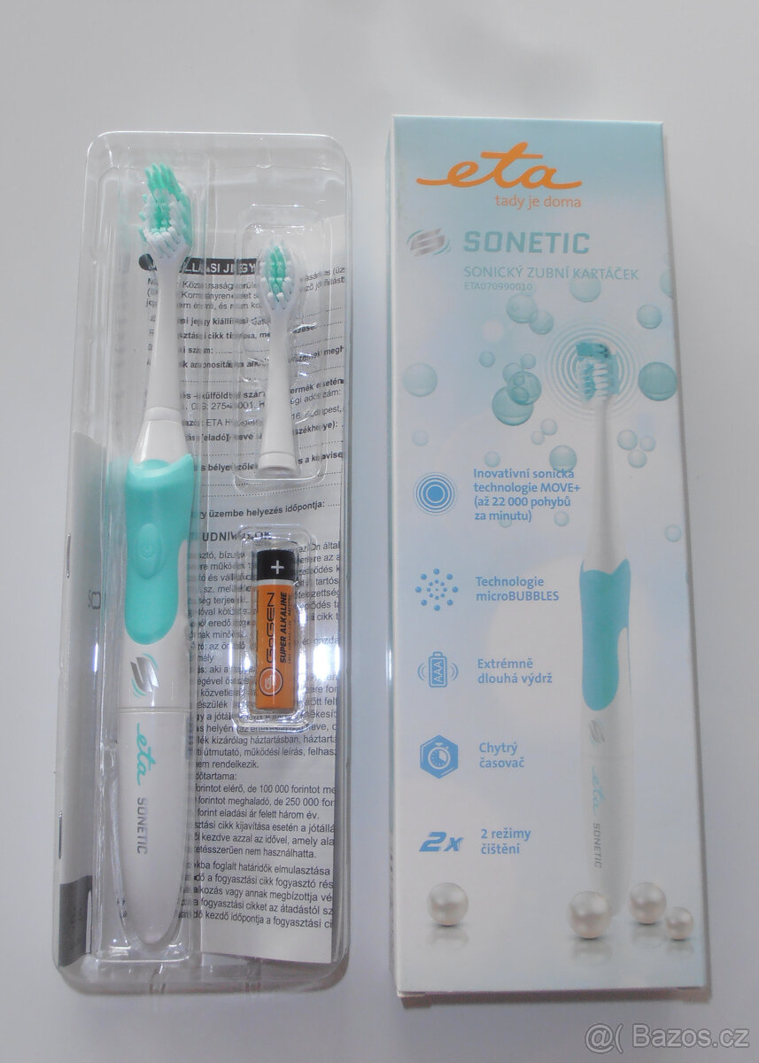 Elektrický zubní kartáček - ETA