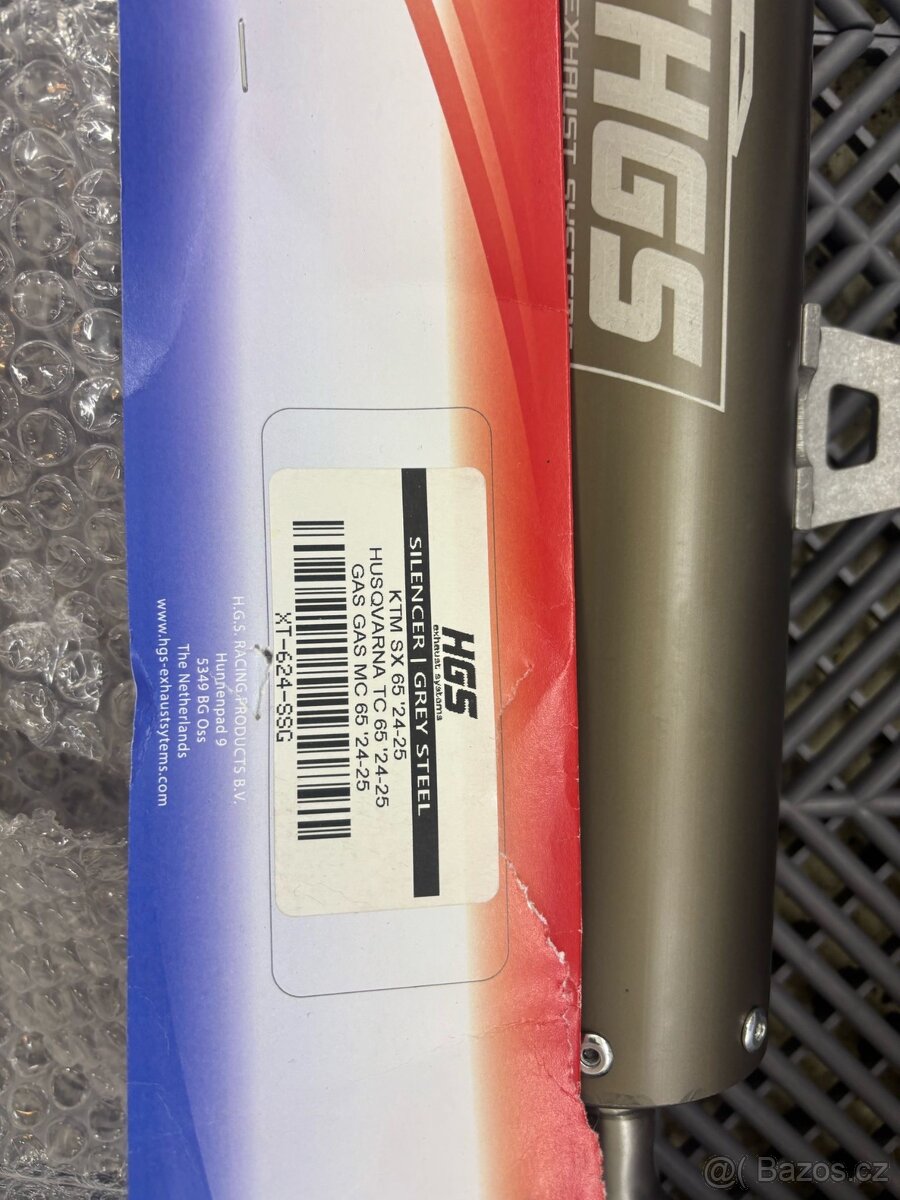 Laděný výfuk HgS ktm Sx 65