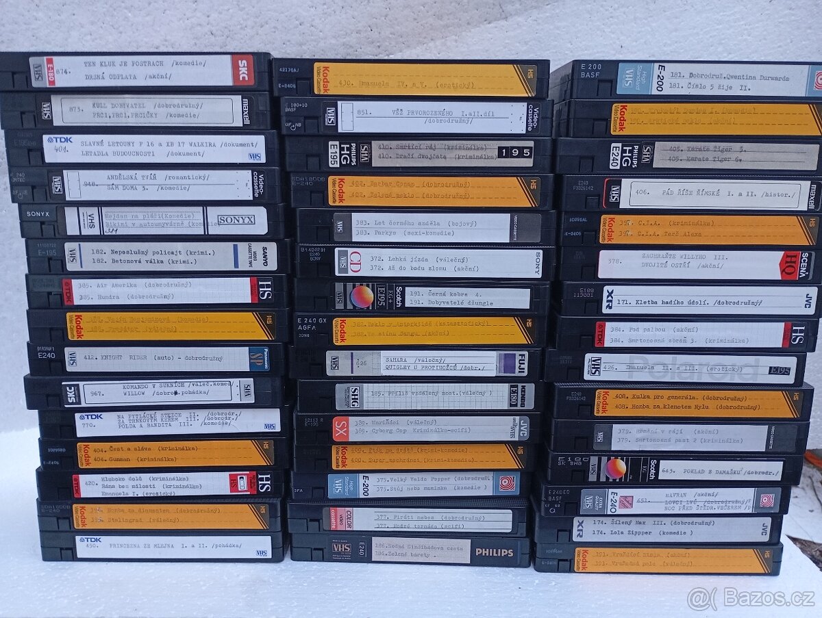 VHS kazety