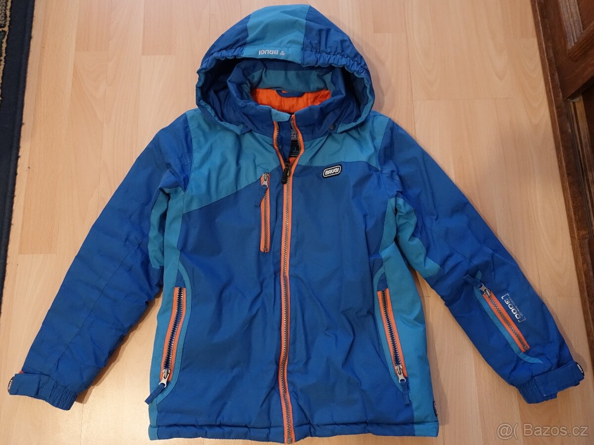 Zimní bunda Brugi vel. 140/146