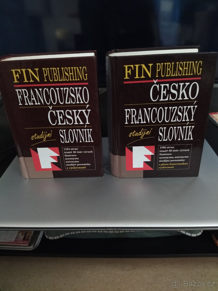 FRANCOUZSKO - ČESKÝ A ČESKO - FRANCOUZSKÝ SLOVNÍKY