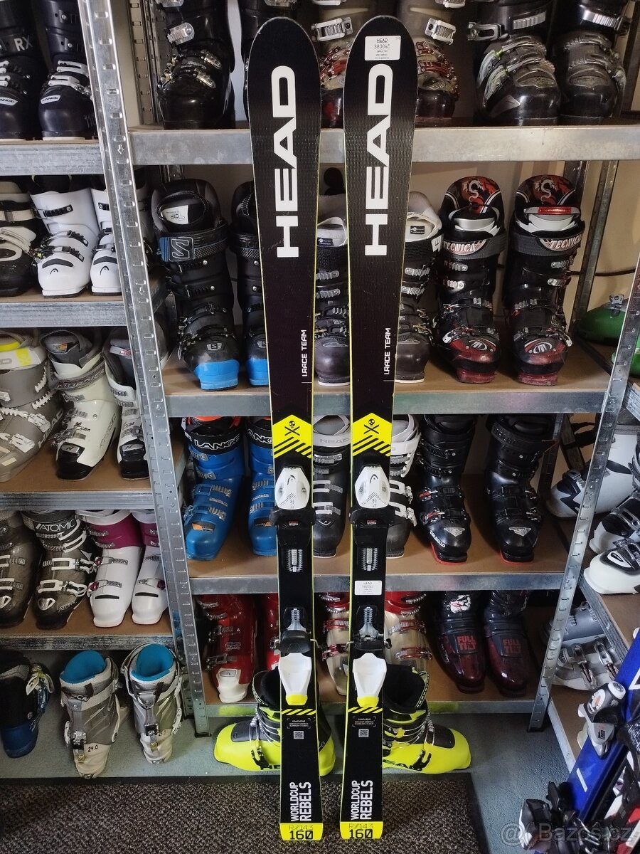 Lyže Head rebels worldcup 160cm