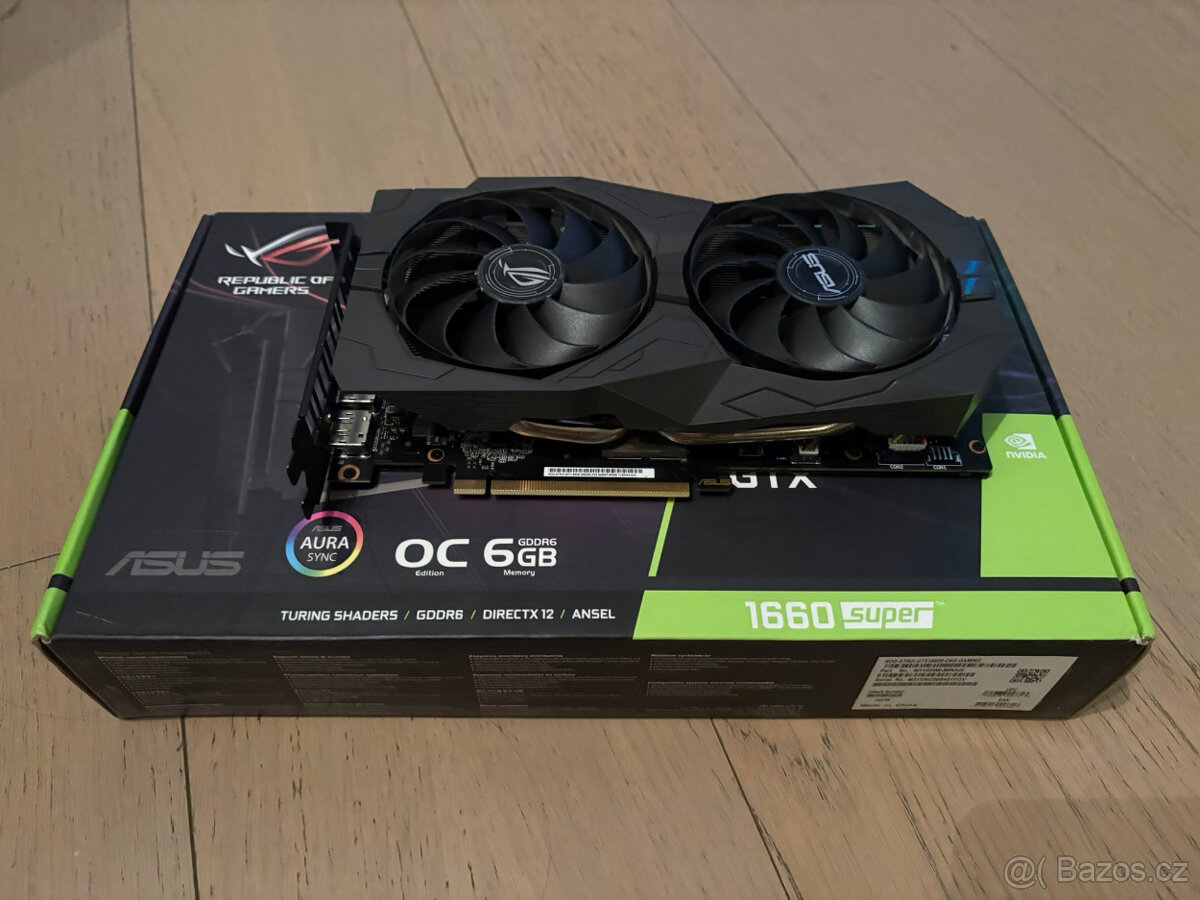 Asus ROG Strix GTX 1660 Super 6GB GDDR6