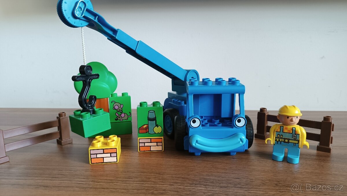 Lego Duplo 3273 Bořek stavitel - jeřáb Lůďa a myši