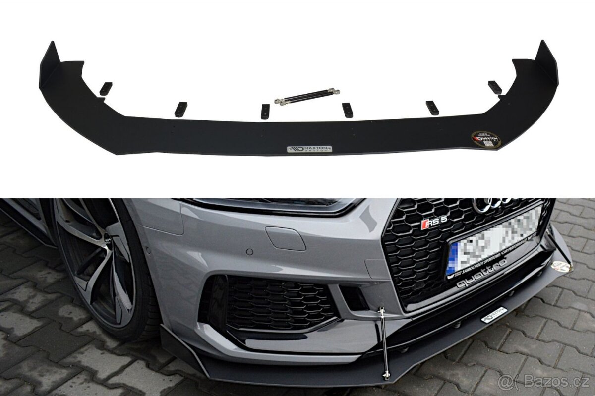 Spoiler pod přední nárazník Audi RS5 F5 Coupe / Sportback