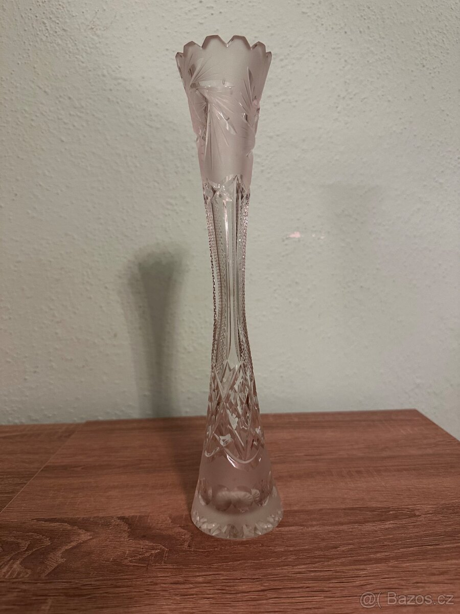 RETRO skleněná váza 2