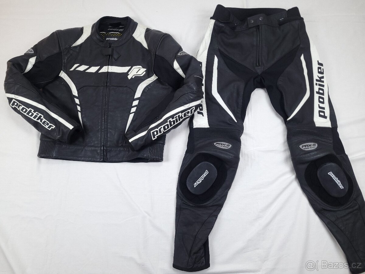 Probiker PRX-11 pánska kožená kombinéza na moto 52 L