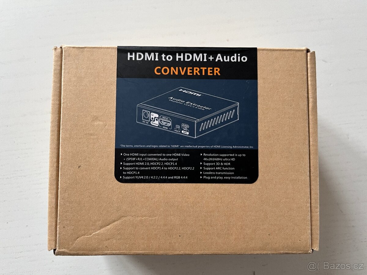 PremiumCord Audio Extractor 4K@60Hz