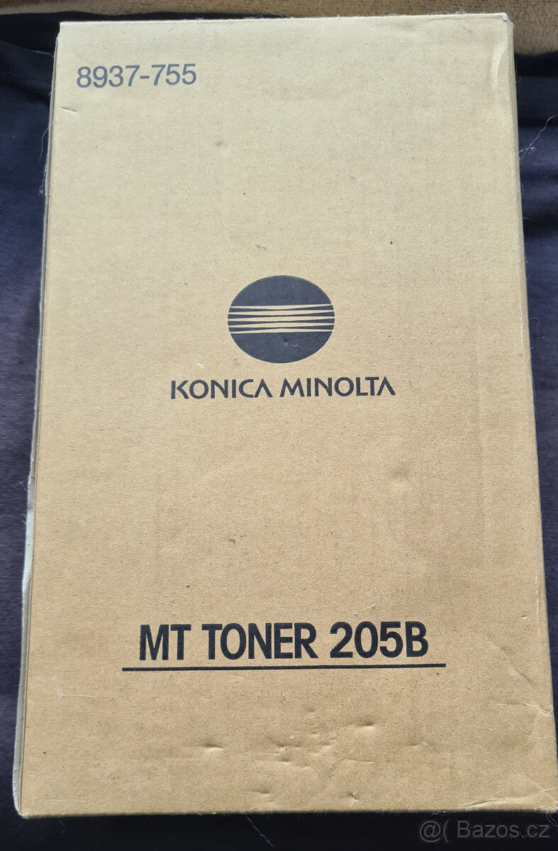 TOP NOVÝ 2x toner originál Konica Minolta 205B