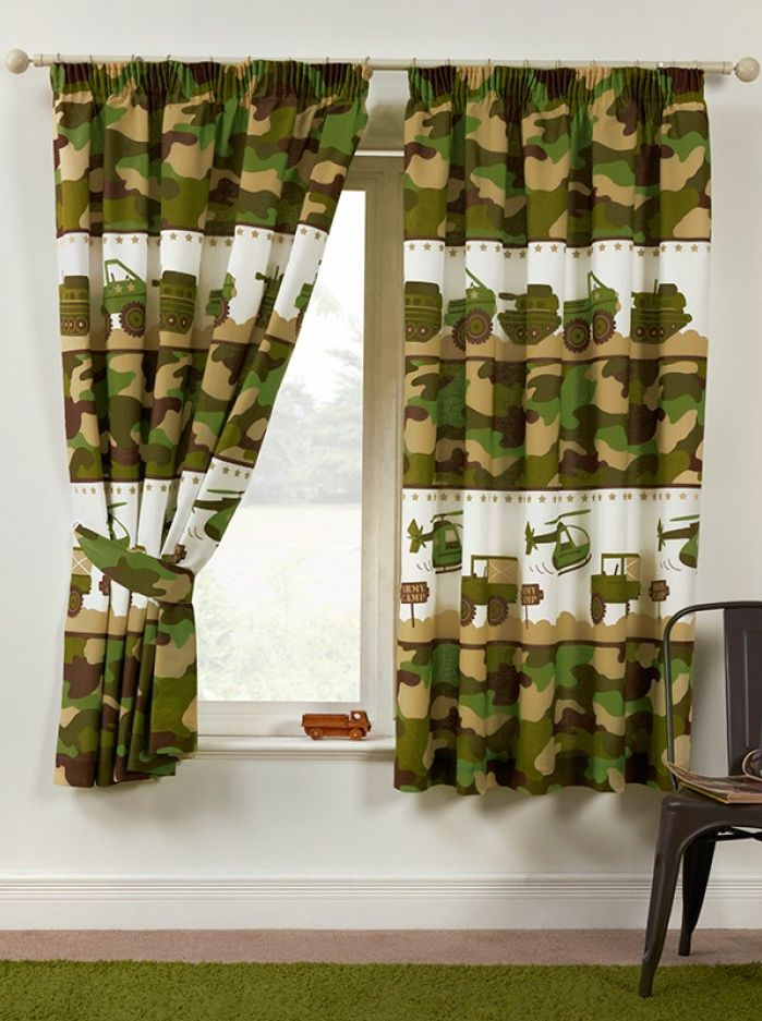 Závěsy maskování army