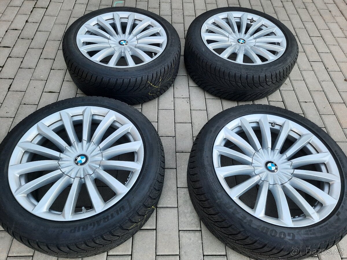 Originál sada BMW disků + zimní pneu Goodyear Ultragrip