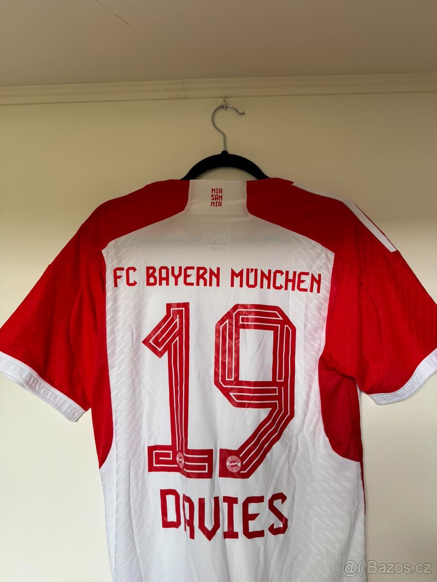 Fotbalový dres Alfonso Davies Baern Munchen 2023/24
