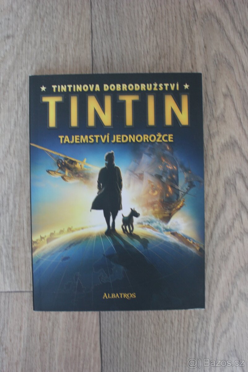 Tintin (dobrodružství + kniha k filmu)