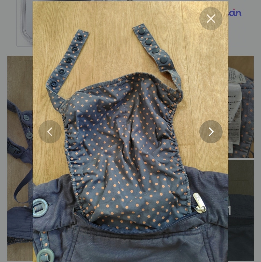 Ergobaby dusty blue