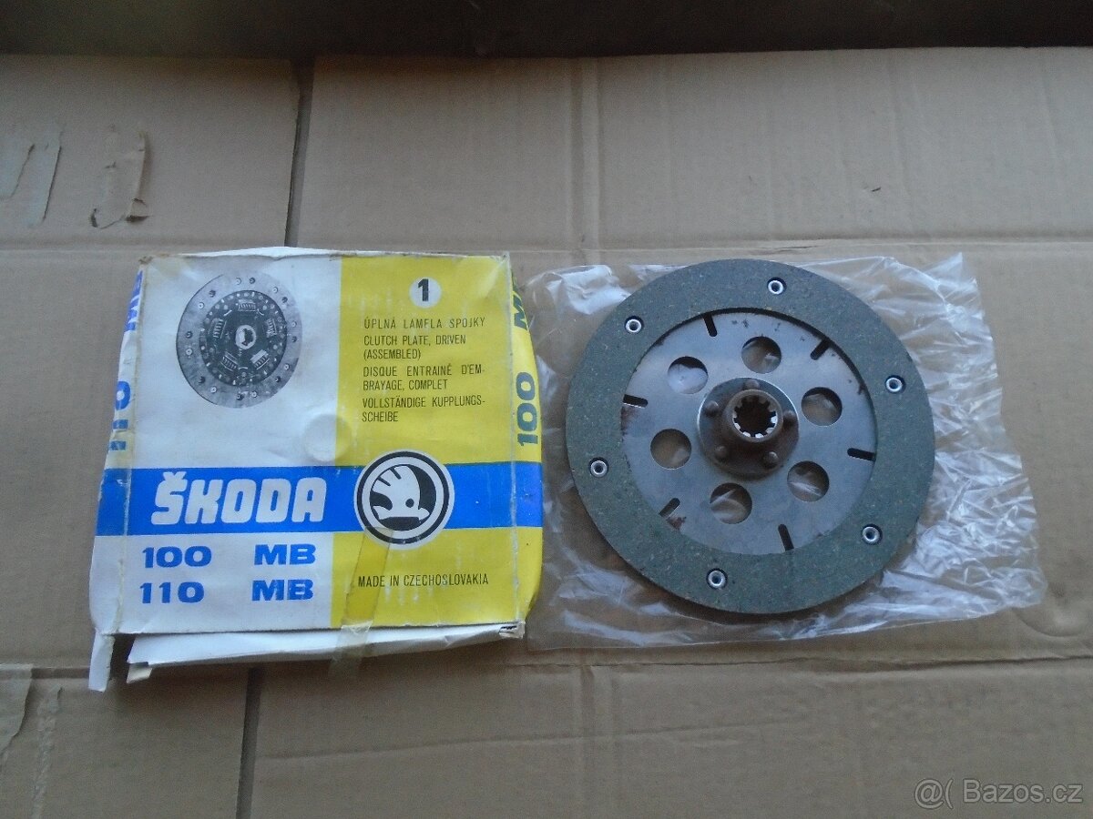 škoda 1000, 1100, 100, 110, 105, 120 MB Spojka