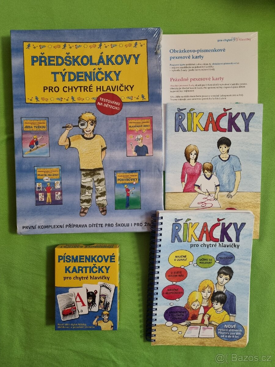 Pro chytré hlavičky set 5ks