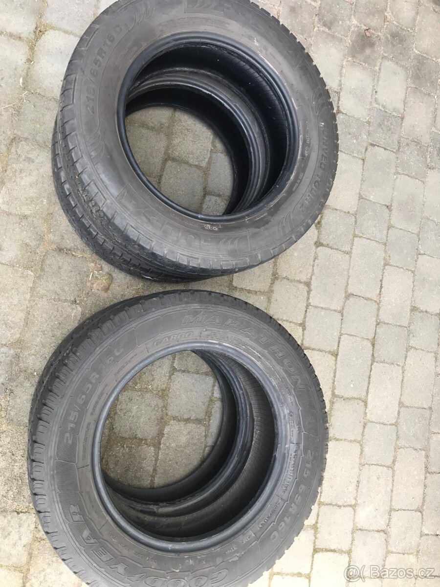 Letni zátěžová sada 215/65 R16C