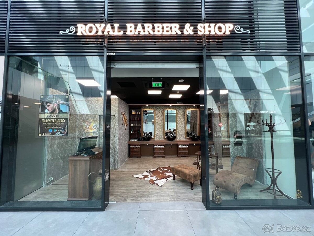 Prodej franšízové pobočky - Royal Barber & Shop (Ostrava)