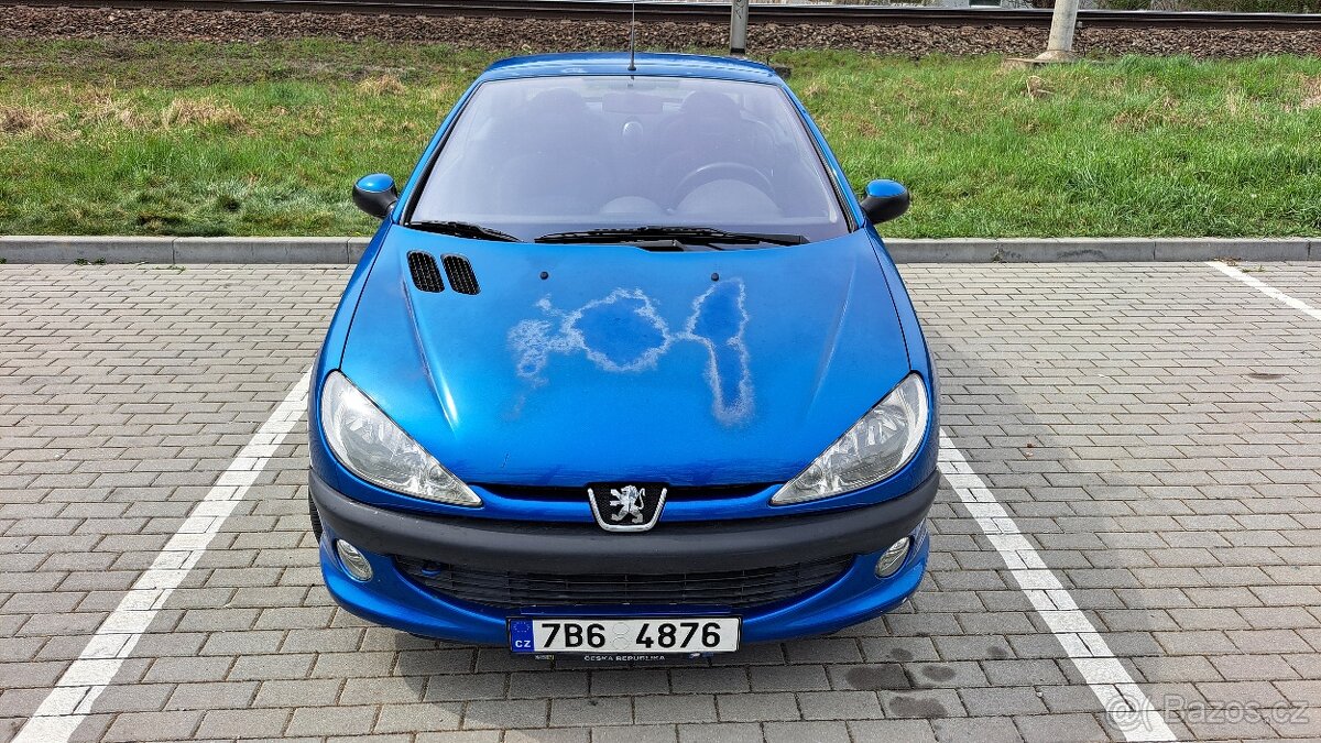 PEUGEOT CABRIO 206CC 1,6 benzin