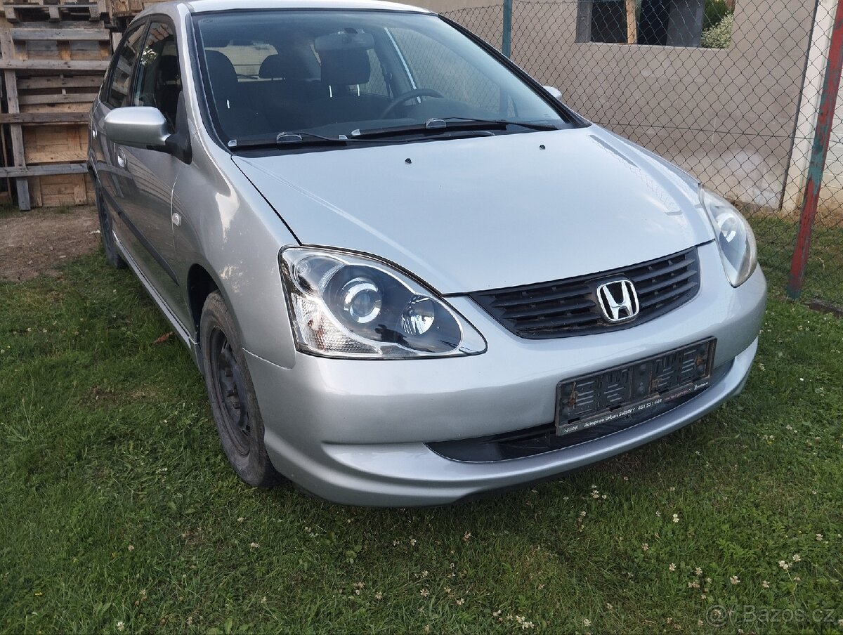 Plechové disky Honda Civic 7g r14, 185/70/14 letní Kleber