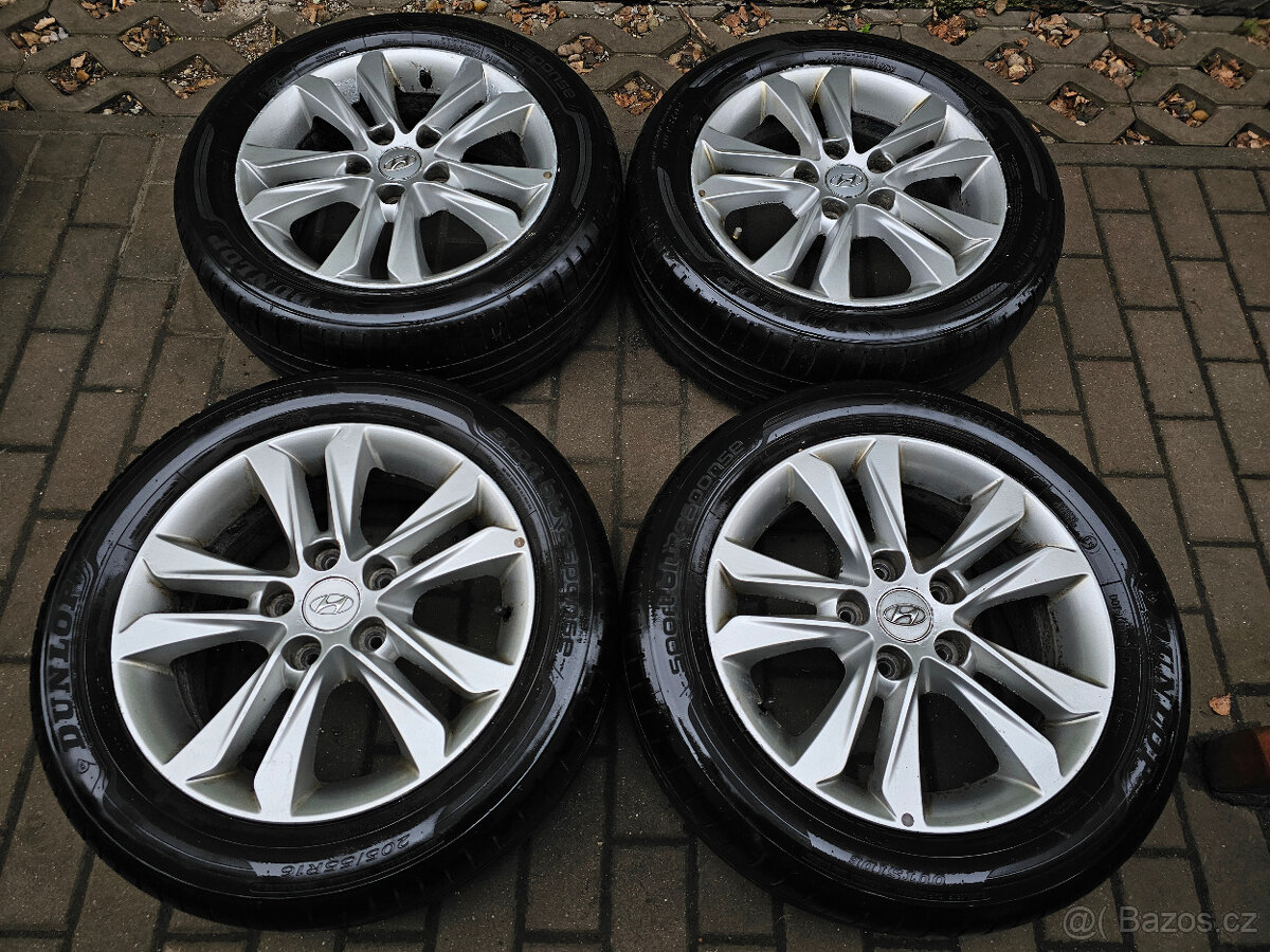 ALU letní kola disky Hyundai I30 KIA CEED R16 5x114,3 ET50
