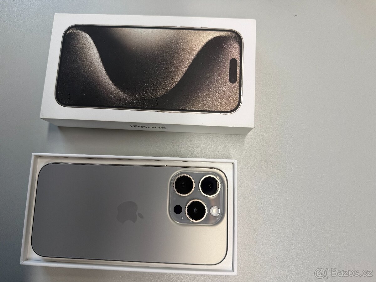 Apple iPhone 15 Pro Natural Titanium 1TB