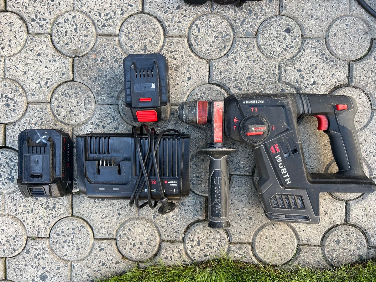 Würth ABH 18 Compact – bezkartáčové vrtací kladivo