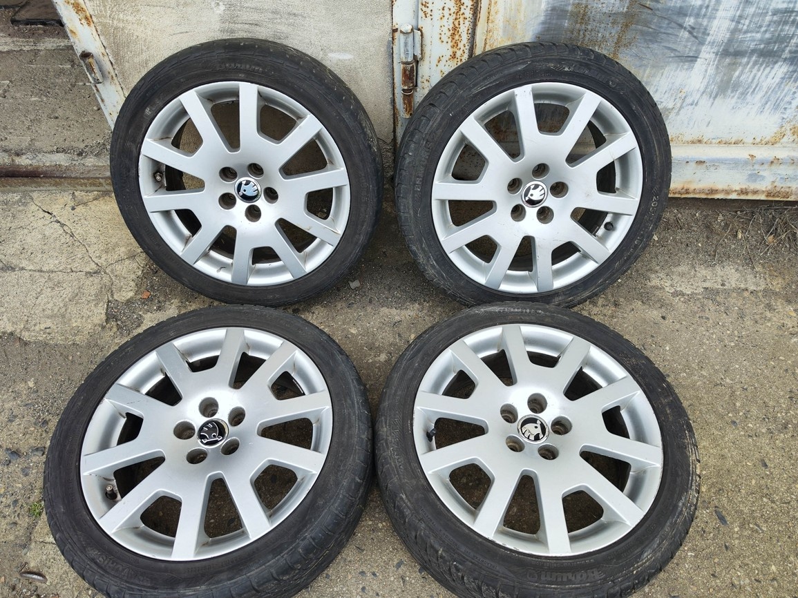 16"alu sada 5x100 origo Škoda Fabia RS Rapid Polo GTI
