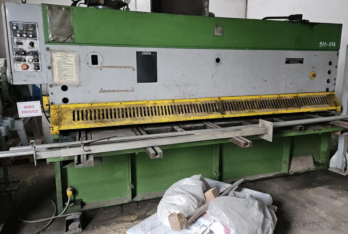 Tabulové nůžky PIESOK CNTA 3150/10A