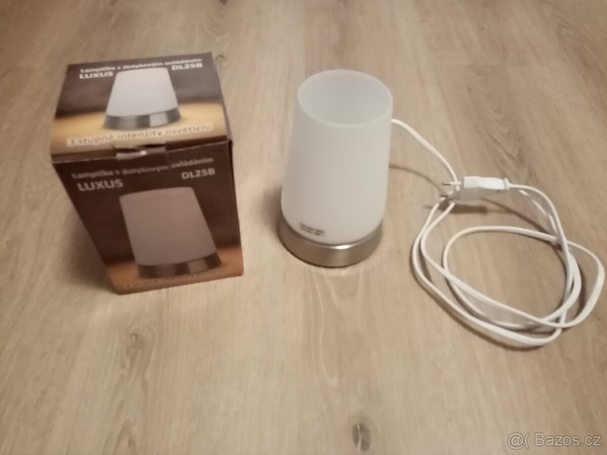 Lampička LUXUS DL25B stolní dotyková