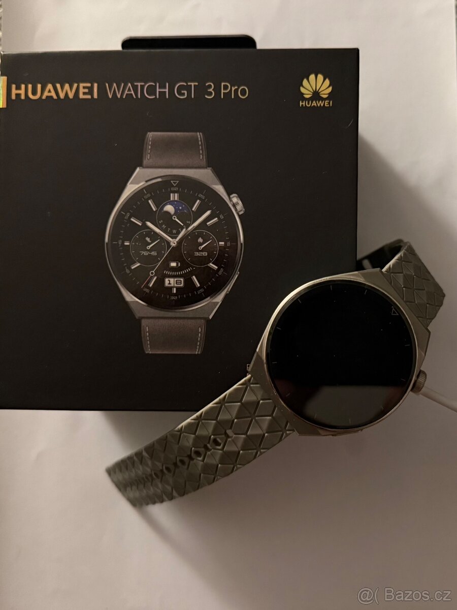 Huawei Watch GT 3 Pro 46mm titan + safír na ND